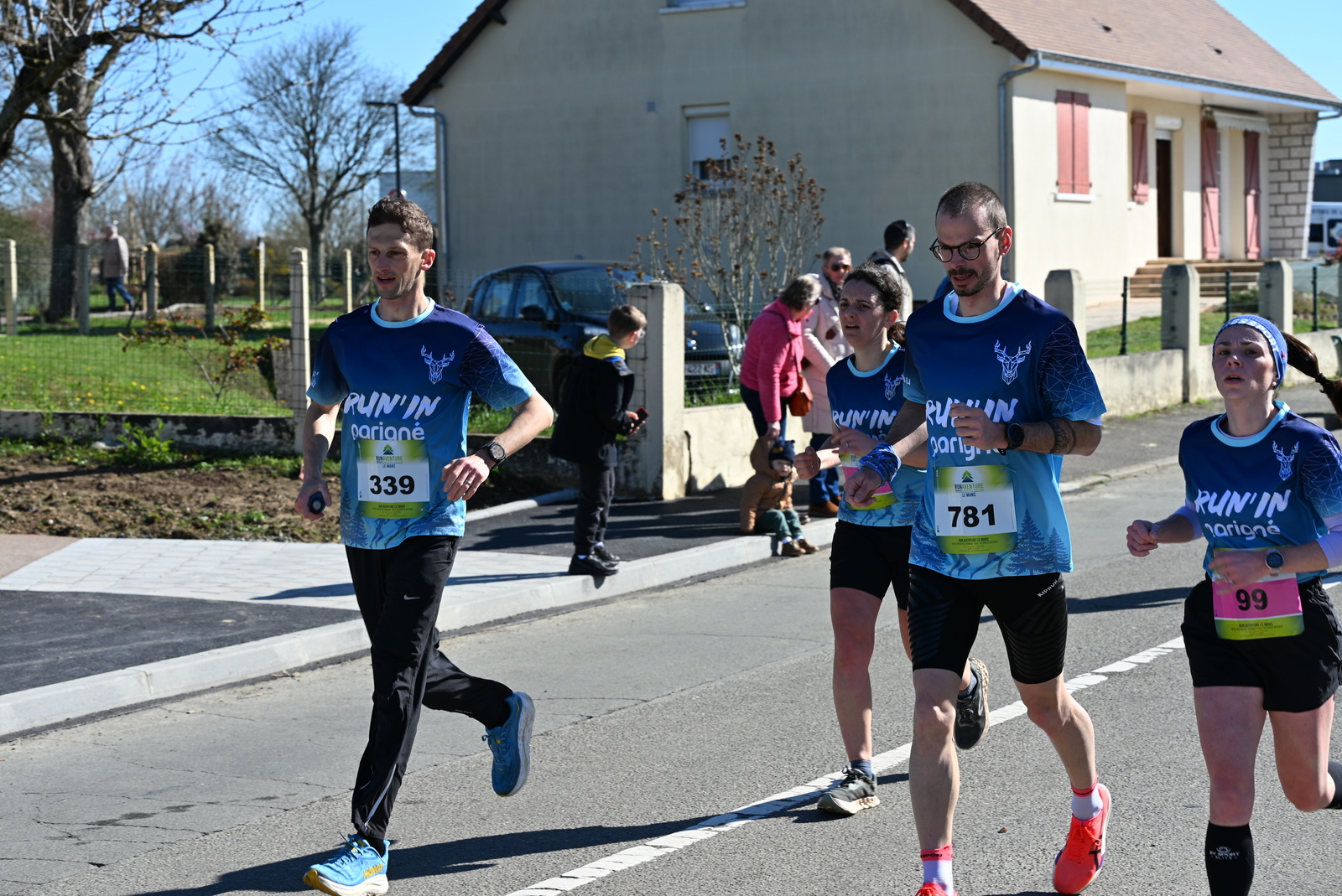 Photos du 5 et 10 km de Sargé