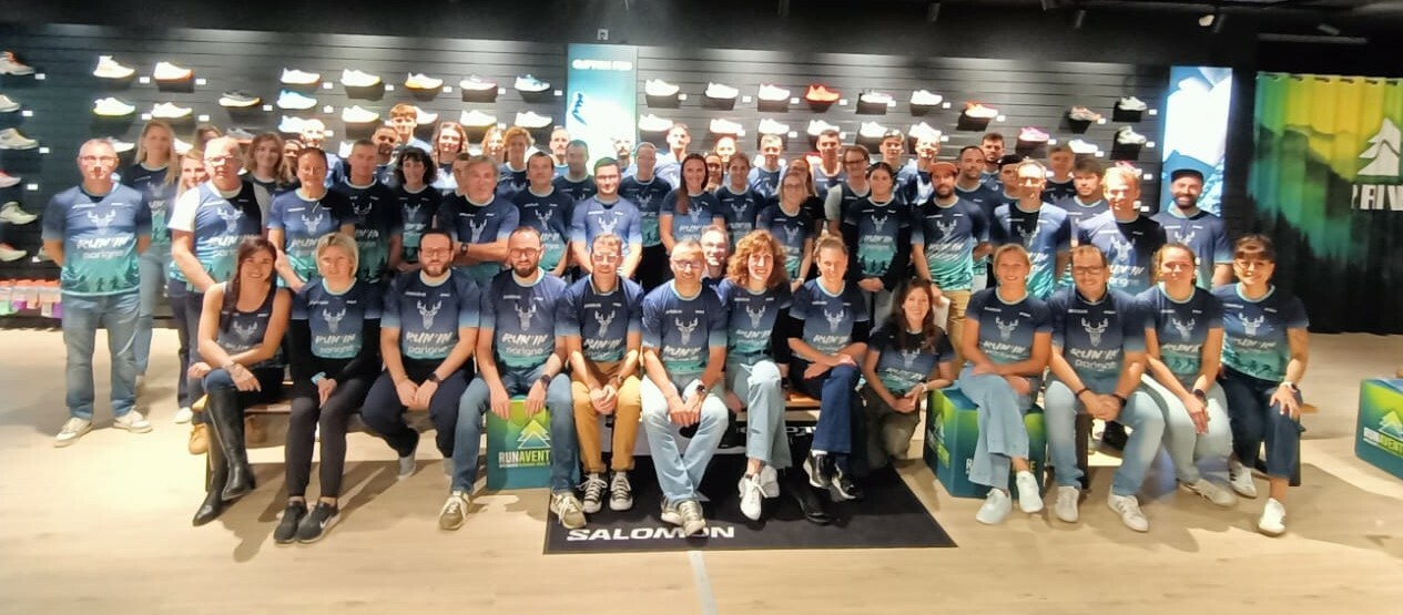 Remise des maillots chez Run'aventure