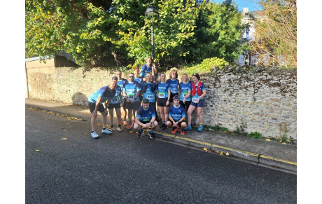 photos du trail de Saint Calais 